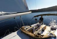 Segelyacht Kapitän imCockpit Lenkrad Segelyacht elan 45 impression